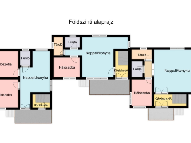 Eladó 6 lakásos családi ház Siófokon