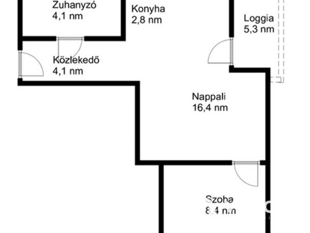 Új építésű lakás (A73), a Balatontól 200 méter távolságra