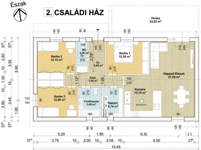 Nagyon élhető családi ház Röszkén korrekt áron 02