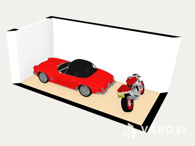 Cirkáló és egyben motor tulajdonosoknak garázs