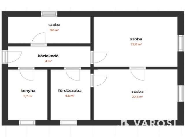 Kiváló adottságú telek ELADÓ Debrecen-Kertváros részén