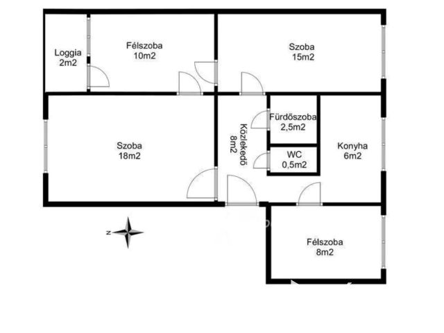 Debrecen Belvárosi 4 Szobás Szuper Albérlet!!!