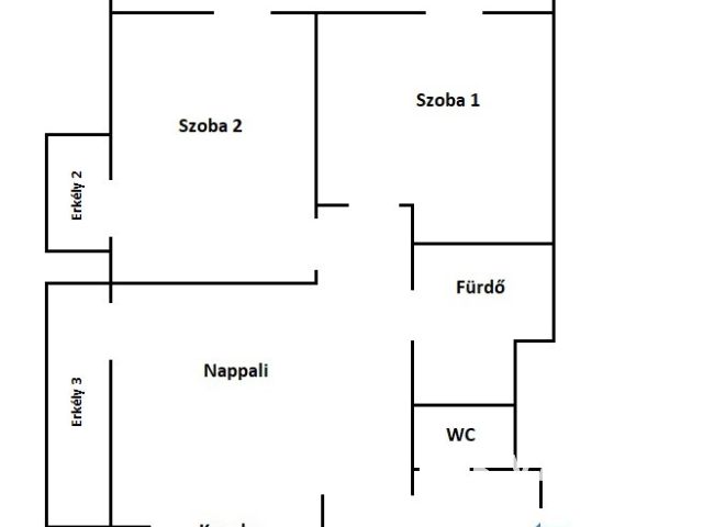 Marina Part – teraszos, 3 szobás lakás kiadó