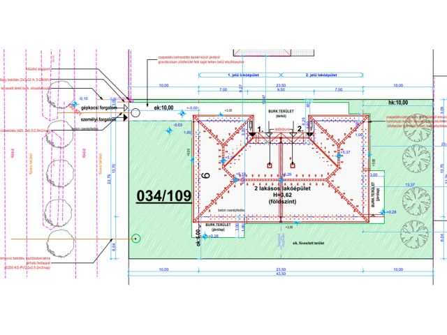 Ikerházak Debrecen-Pallag közkedvelt csendes utcájában