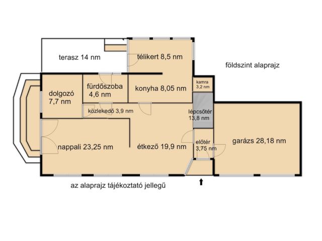 Tágas, napfényes ház Gyula legszebb utcájában