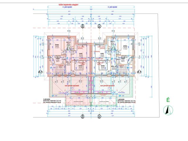 Debrecen kedvelt, csendes kertvárosi részén ELADÓ IKERHÁZ